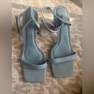 Elegant baby blue Women's heels
